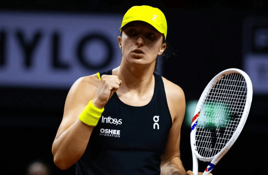 斯瓦泰克意外出局!法网冠军对决,奥斯塔彭科2-1晋级四强